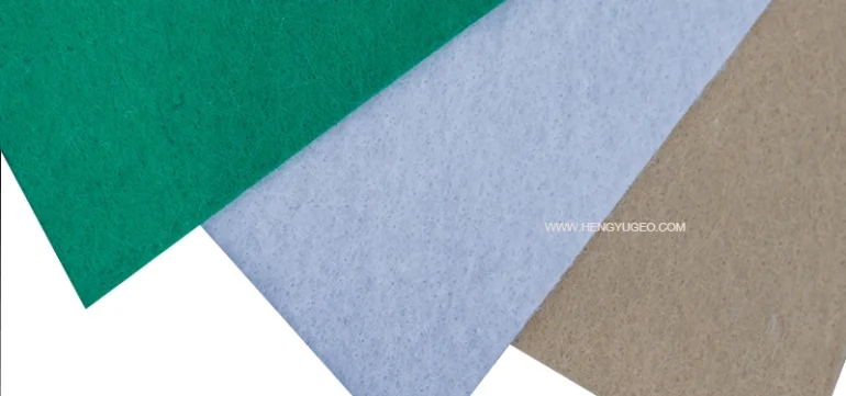 600g/m² composite geomembrane with two layers of non-woven geotextile and one HDPE membrane for anti-seepage