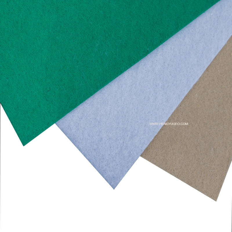 600g/m² composite geomembrane with two layers of non-woven geotextile and one HDPE membrane for anti-seepage