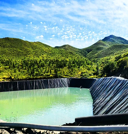 2mm HDPE geomembrane liner for agricultural water storage pond preventing seepage