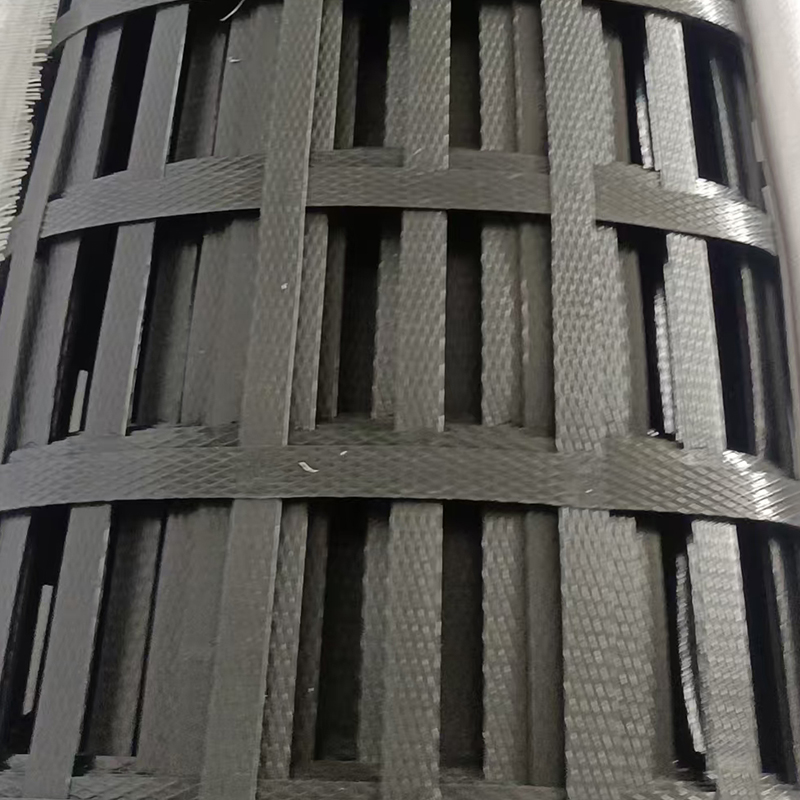 Biaxial Geogrid Roll for Soil Reinforcement
